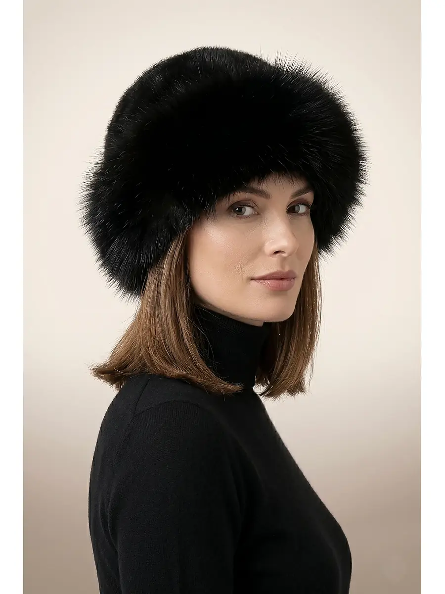 Nordarc Kalpak Vegan Faux Fur Plush Hat